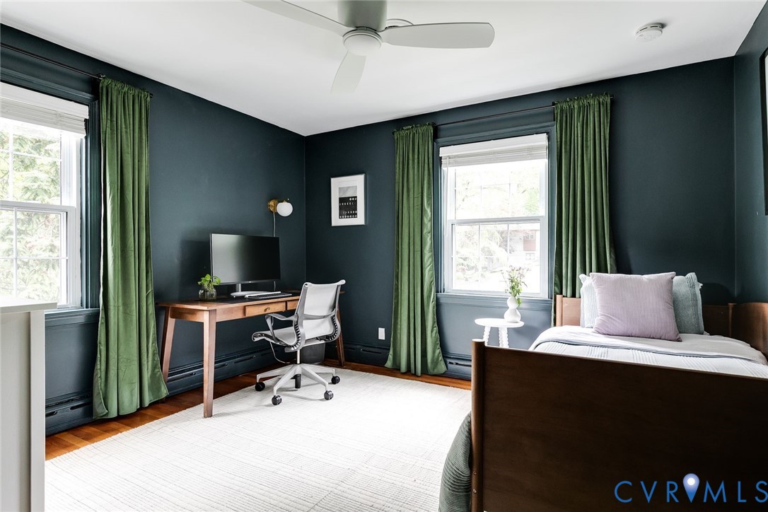 3630 Wakefield Road Richmond, VA 23235 - Photo 26 of 46 Bedroom 2 with soothing palette, new ceiling fan,