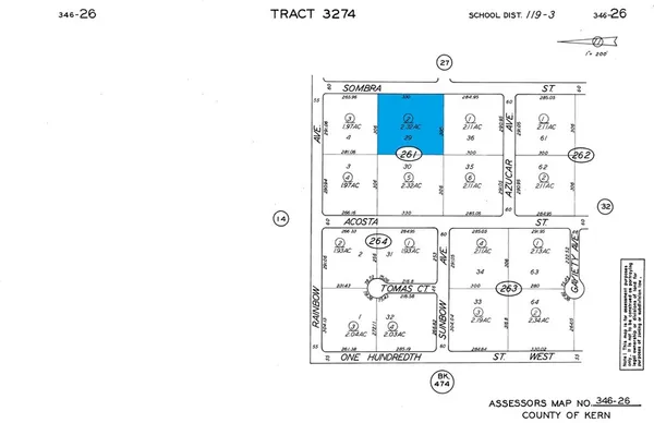 $11,000 | 0 Acosta Street, Rosamond, CA 93560