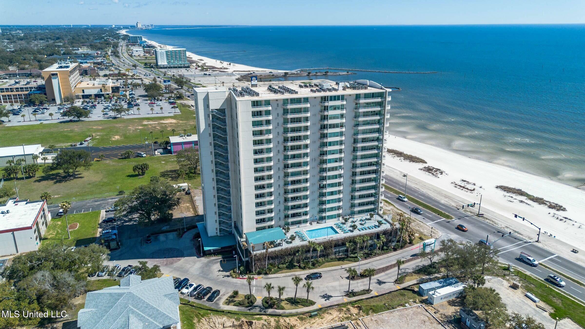 2060 Beach Boulevard, Unit 1206 Biloxi, MS 39531 - Photo 1 of 33 Ocean Club Aerial View