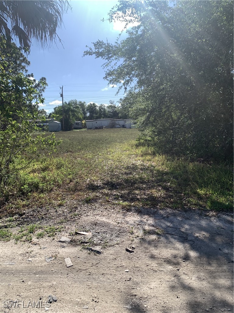 18420 Ace Road North Fort Myers, FL 33917 - Photo 4 of 4 a view of a lake with beach and trees