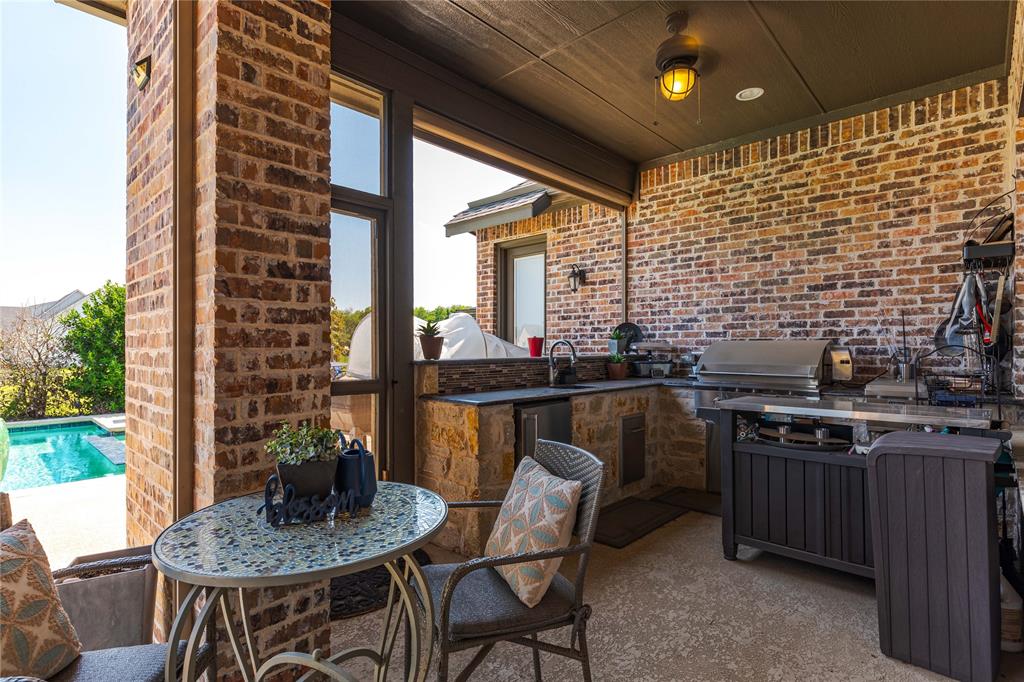 835 Bentwater Lucas, TX 75002 - Photo 31 of 40 a dining room with chairs and table