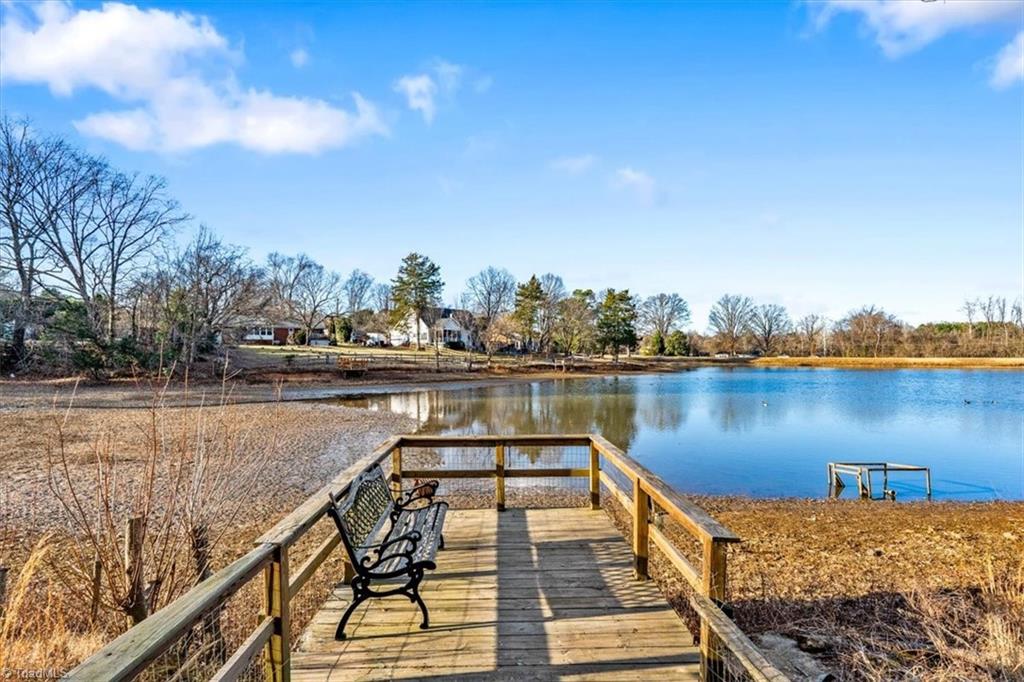 5610 Fleming Terrace Road Greensboro, NC 27410 - Photo 36 of 50 Your own personal dock in your backyard