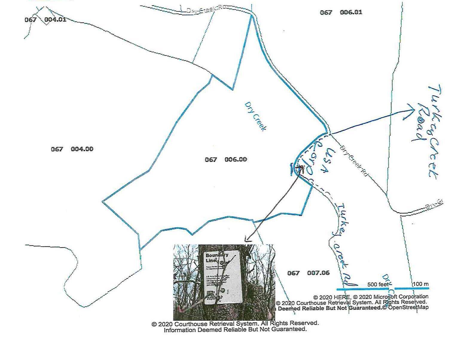 55.83-ac Dry Creek Road Moss, TN 38575 - Photo 36 of 36 road map