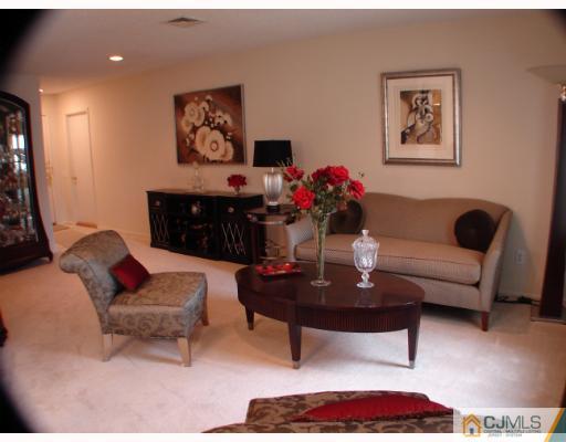272 B Convent Road Monroe Township, NJ 08831 - Photo 2 of 10 a living room with furniture or couch and a potted plant