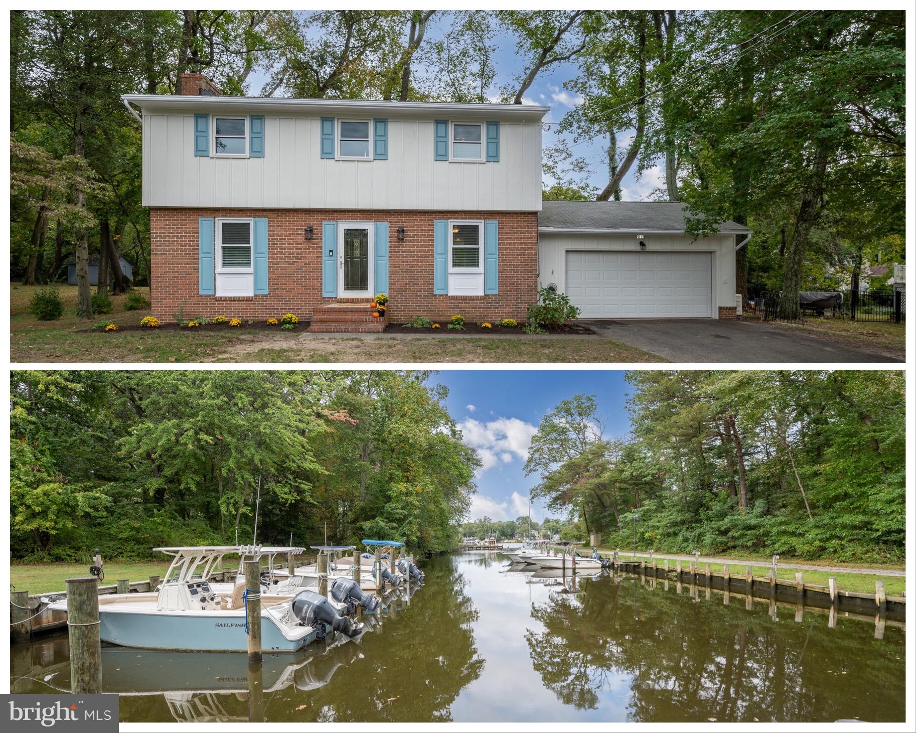 Updated colonial with beautirul water views!