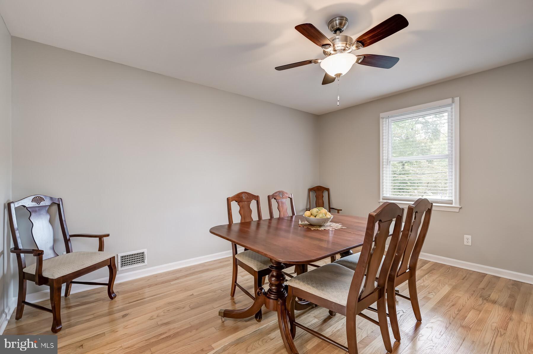 Separate dining room