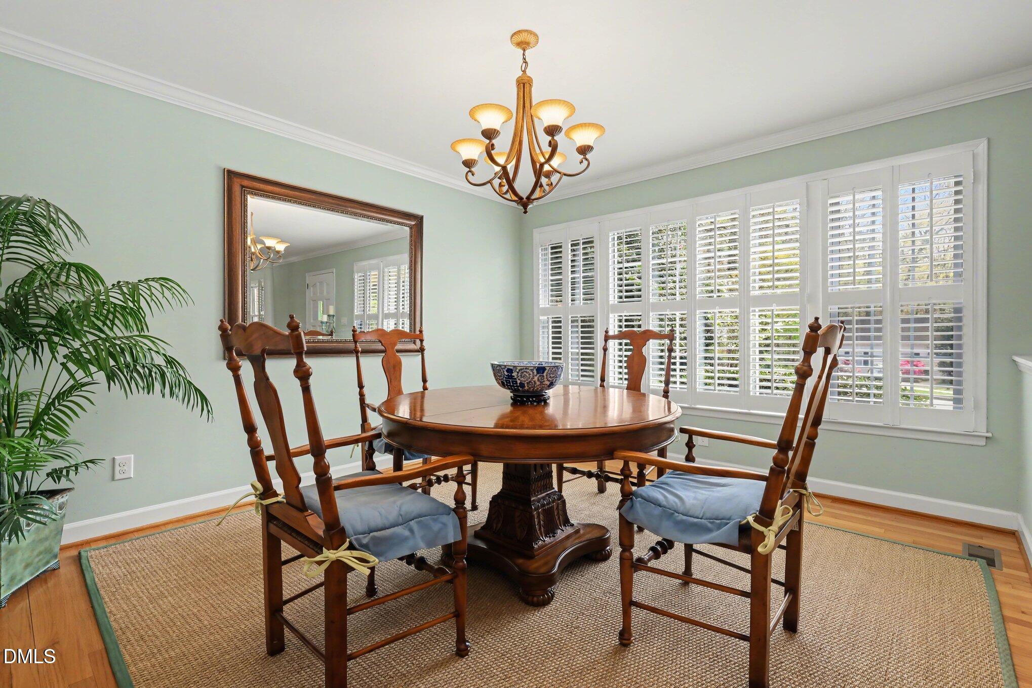1212 Kershaw Drive Raleigh, NC 27609 - Photo 22 of 42 Dining Room