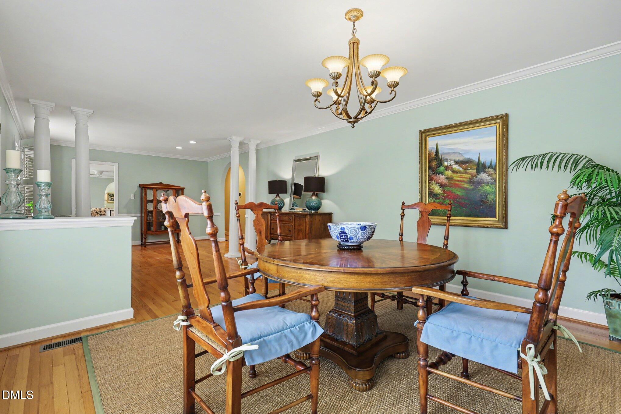 1212 Kershaw Drive Raleigh, NC 27609 - Photo 23 of 42 Dining Room