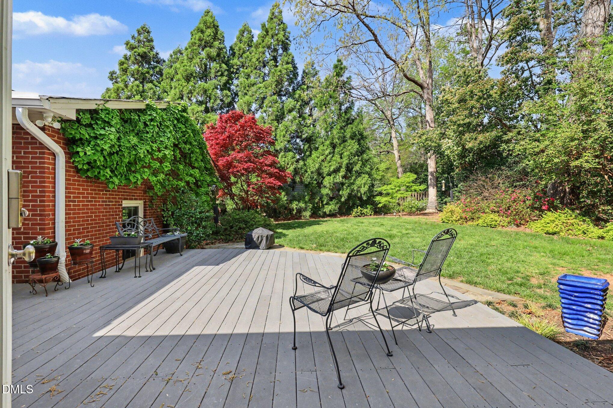 1212 Kershaw Drive Raleigh, NC 27609 - Photo 35 of 42 Back Yard