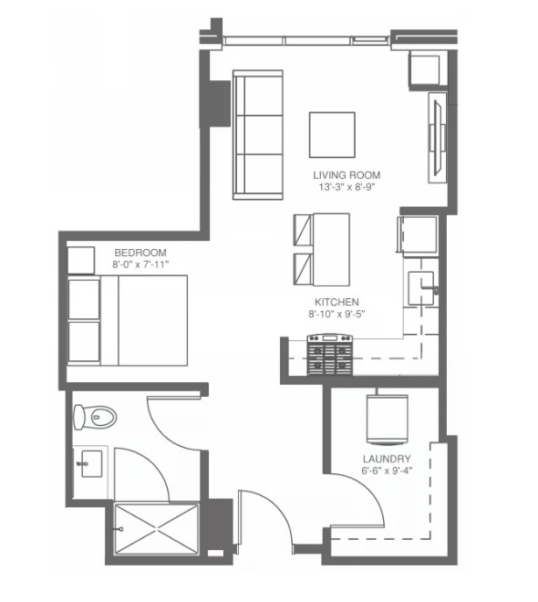 855 West Madison Street, Unit 1609N Chicago, IL 60607 - Photo 22 of 22 Gallery Image 22