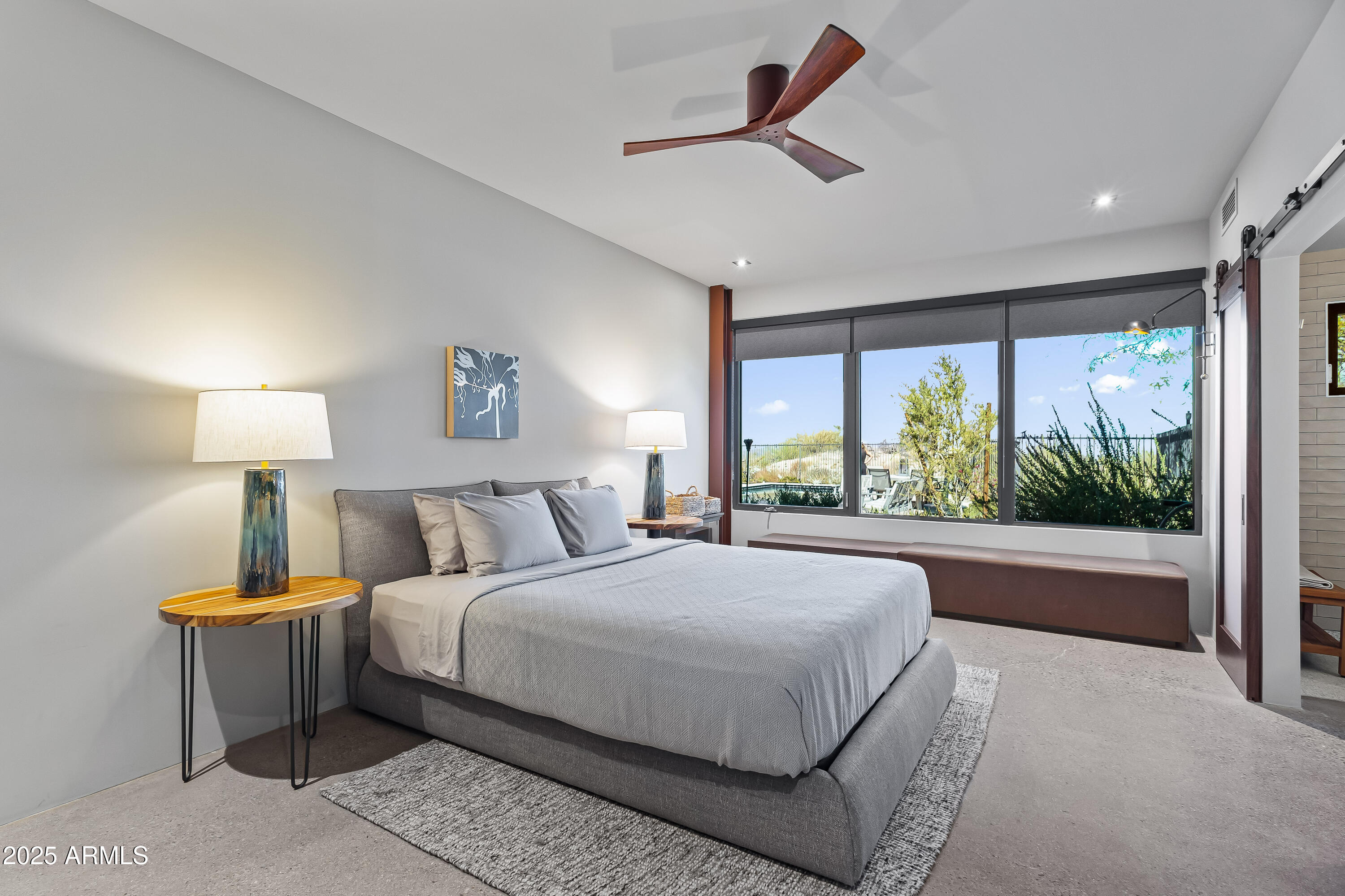 15310 North Sandy Bluff Road Fort McDowell, AZ 85264 - Photo 11 of 53 a large bedroom with a large bed and a large window