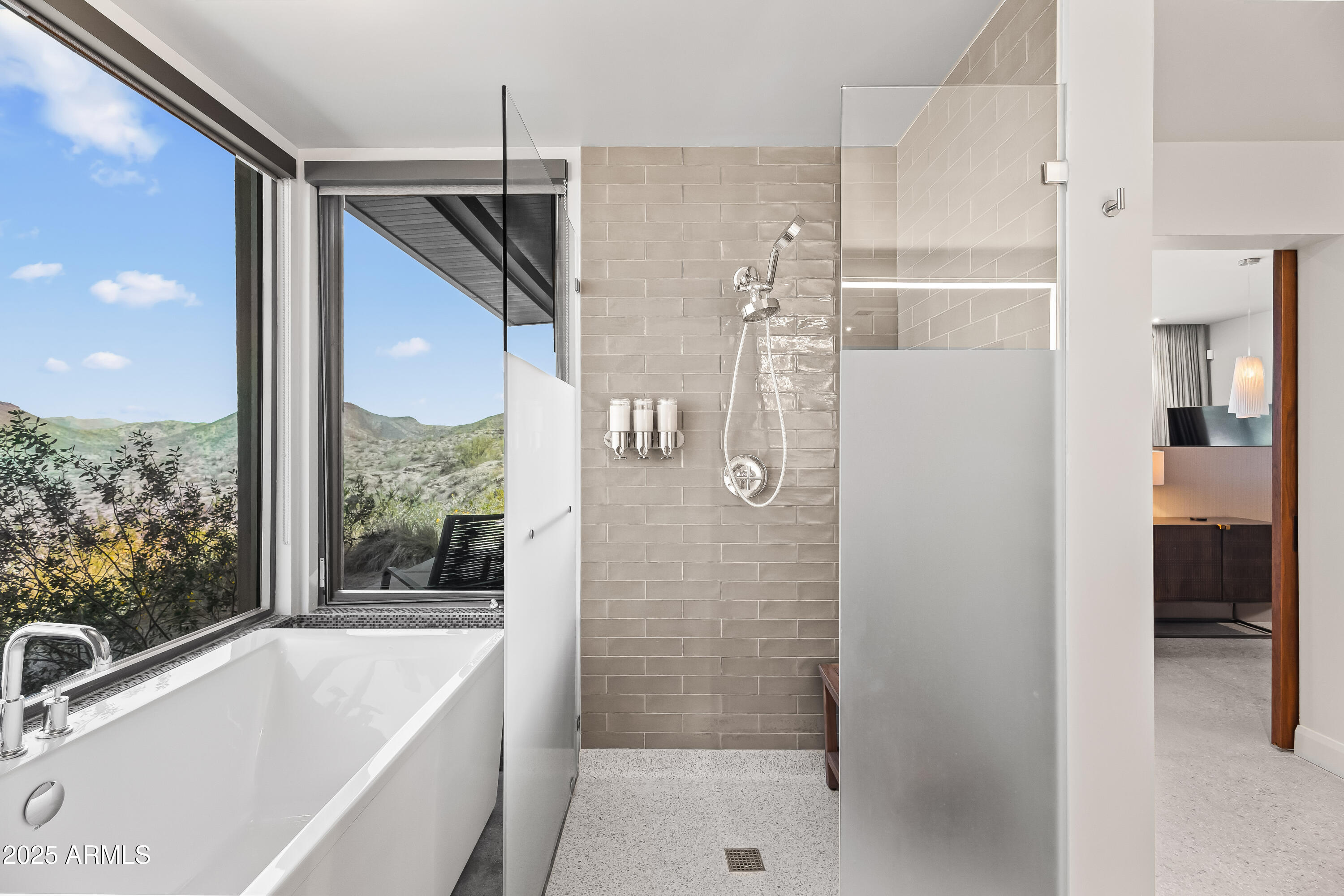 15310 North Sandy Bluff Road Fort McDowell, AZ 85264 - Photo 9 of 53 a bathroom with a tub and shower