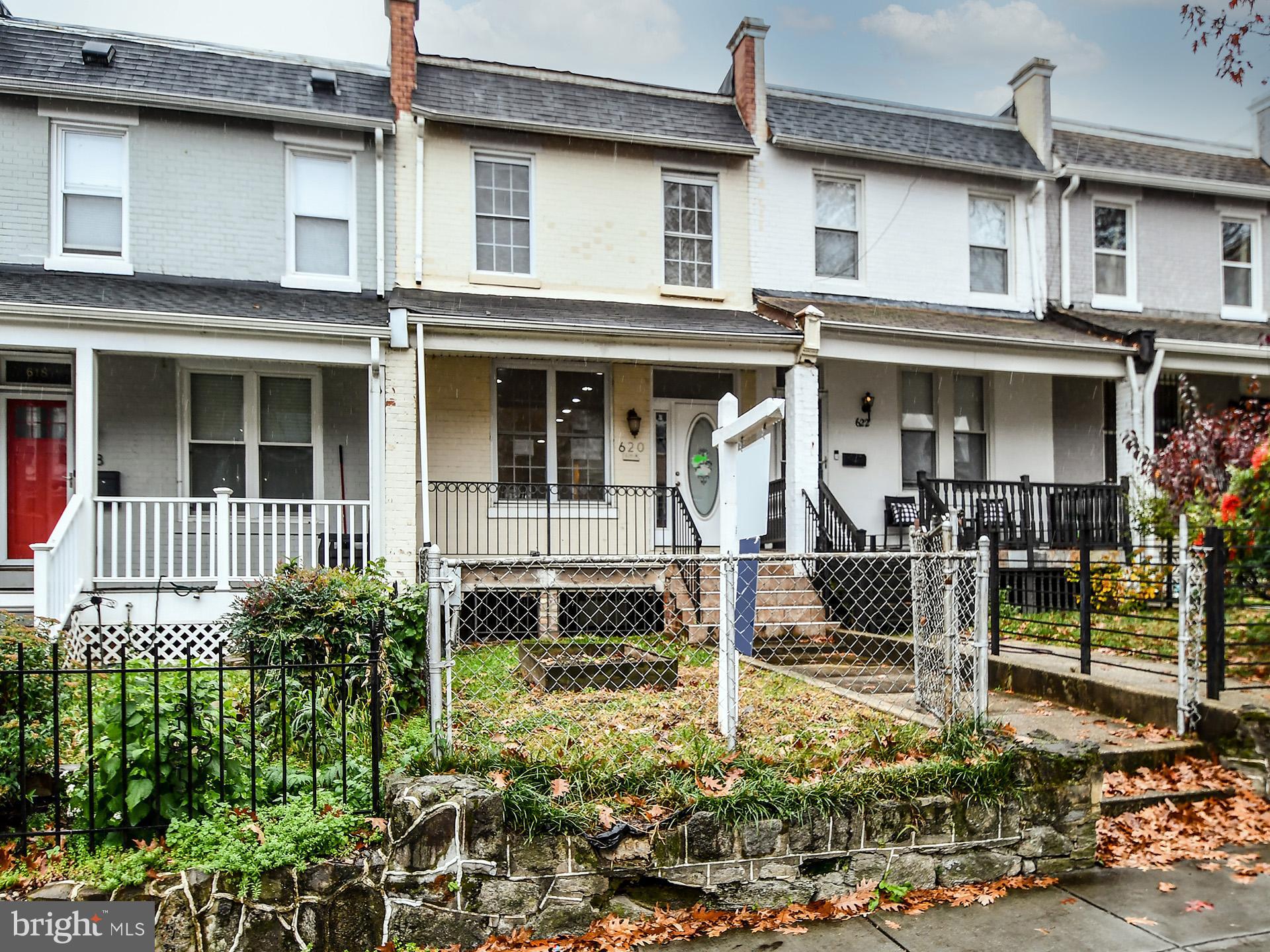 620 Irving Street Northwest, Unit 2 Washington, DC 20010 - Photo 1 of 26 front view of a house with a porch