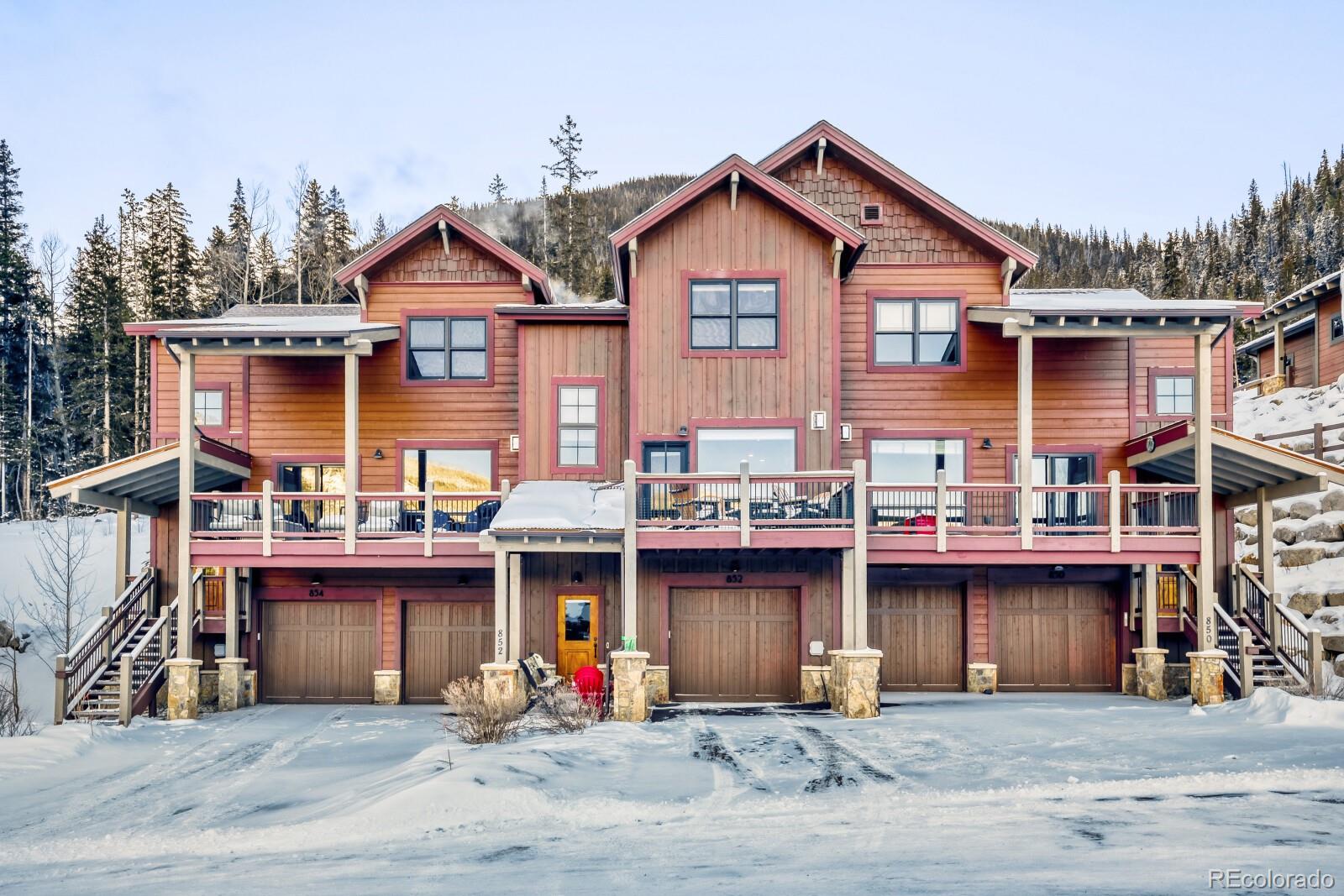 0852 Independence Road Dillon, CO 80435 - Photo 6 of 43 front view of a house with table and chairs