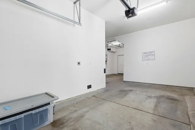 a view of a room with rack on the wall