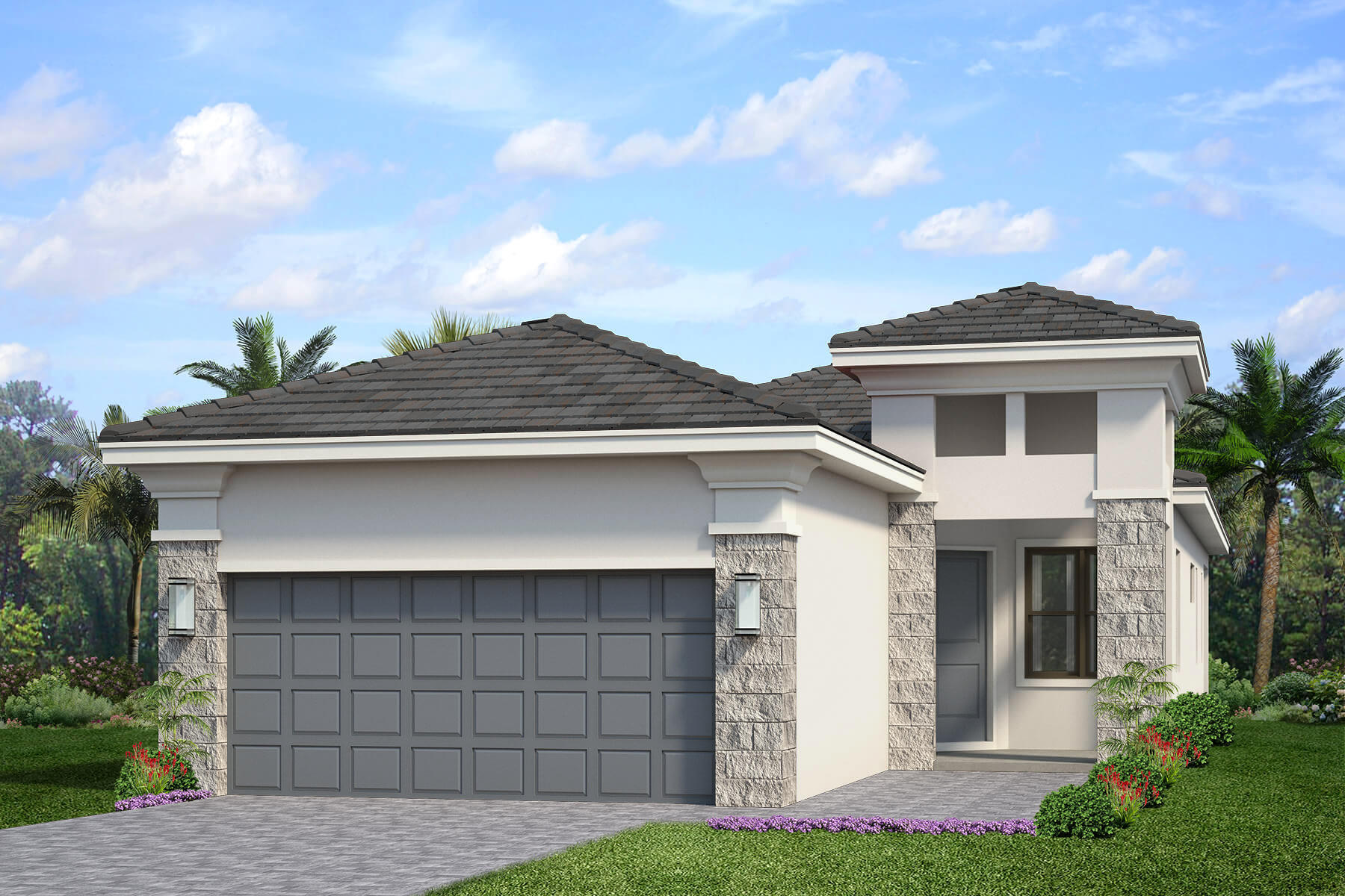 16005 Key Biscayne Lane Westlake, FL 33470 - Photo 1 of 15 Artist Rendering of Front Exterior