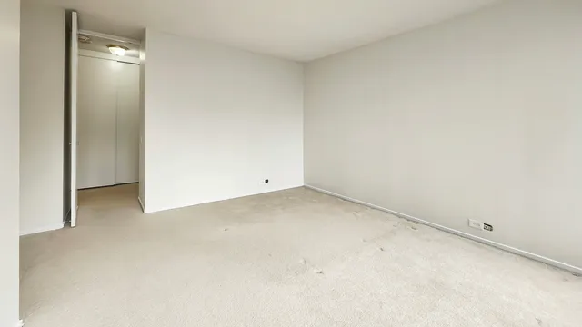 a view of empty room