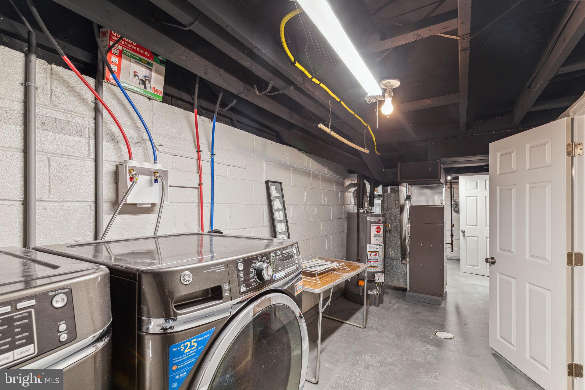 320 Rutledge Avenue Folsom, PA 19033 - Photo 19 of 19 laundry room in basement, w/d included