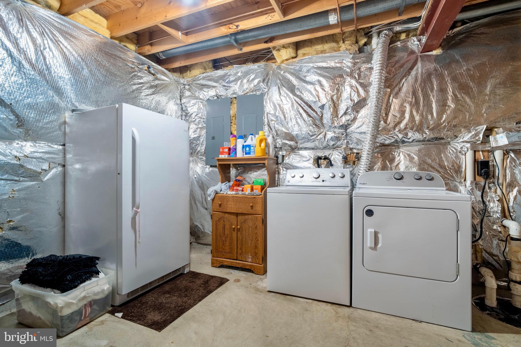 12008 Double Tree Lane Lusby, MD 20657 - Photo 25 of 28 Basement: Wash/Dryer