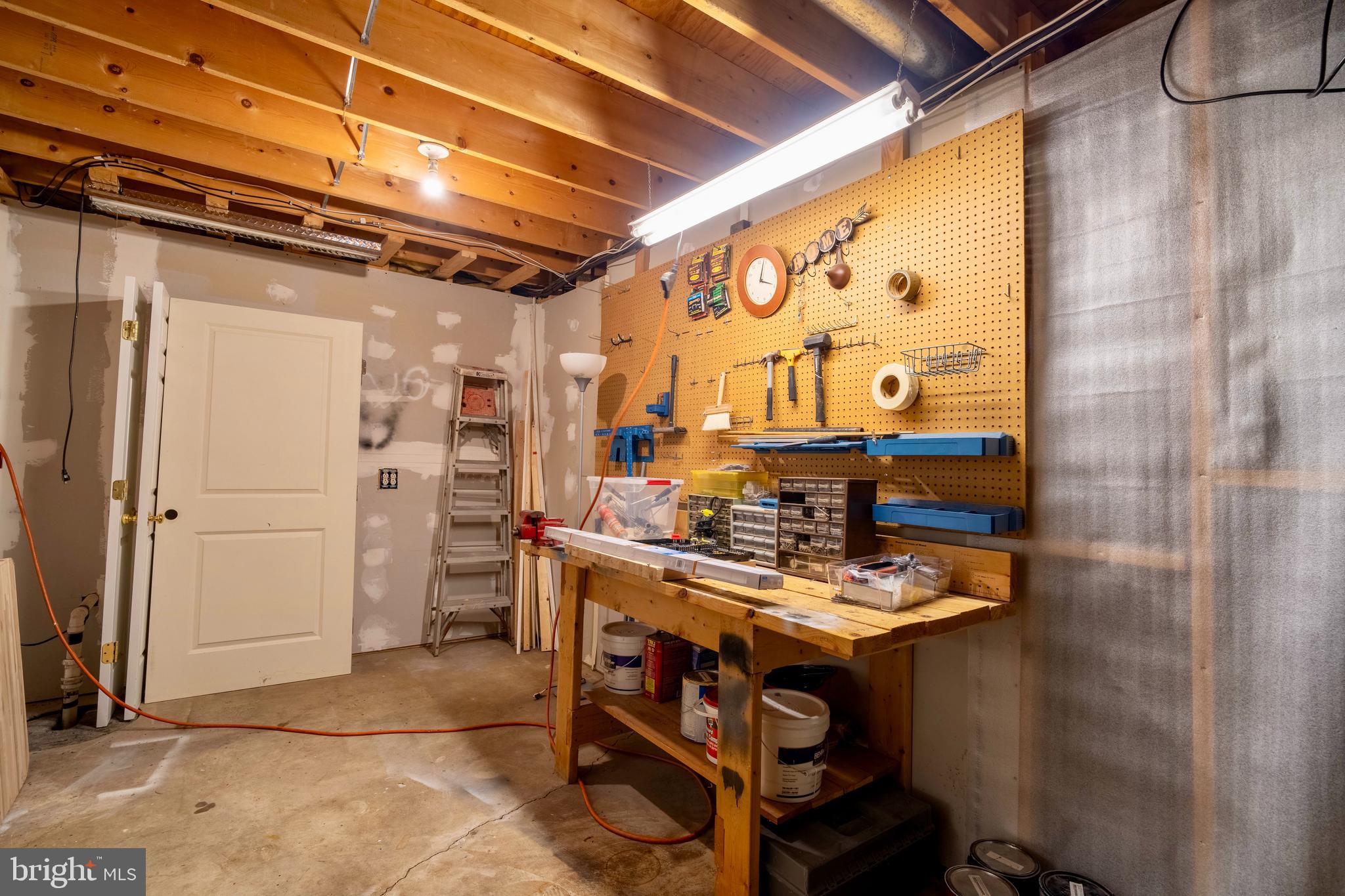 12008 Double Tree Lane Lusby, MD 20657 - Photo 26 of 28 Basement: Work Bench