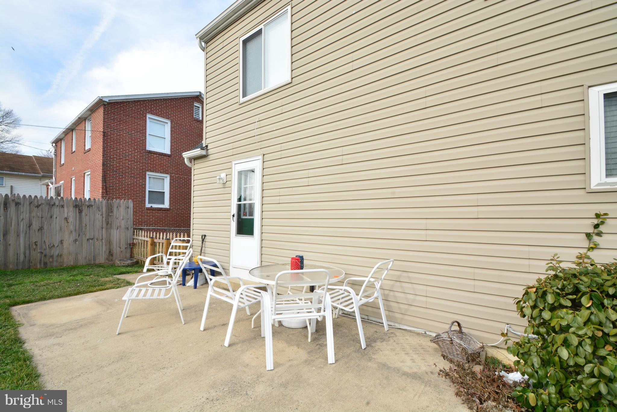 1717 Langley Road Baltimore, MD 21221 - Photo 23 of 24 Rear Patio