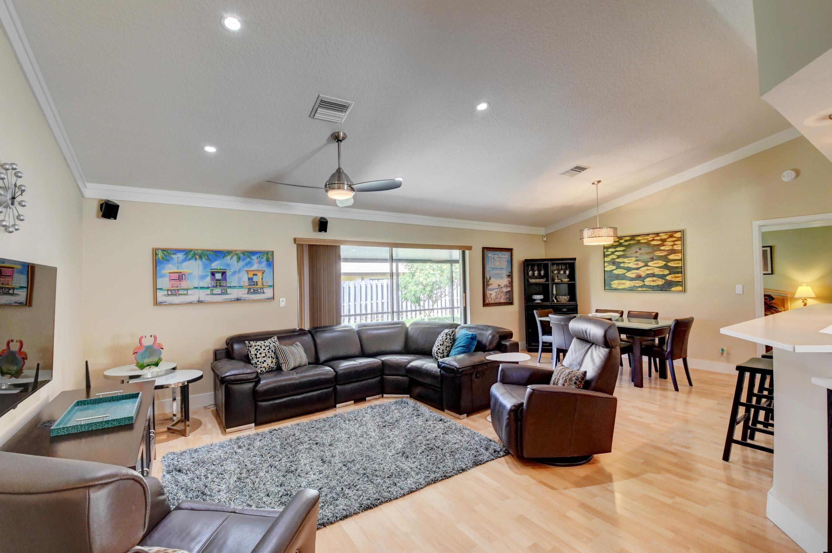 7903 West Country Club Boulevard Boca Raton, FL 33487 - Photo 8 of 32 Living Room 2nd Angle
