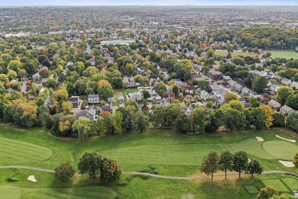 27 Grenville Road Watertown, MA 02472 - Photo 2 of 18 an aerial view of a house with a yard