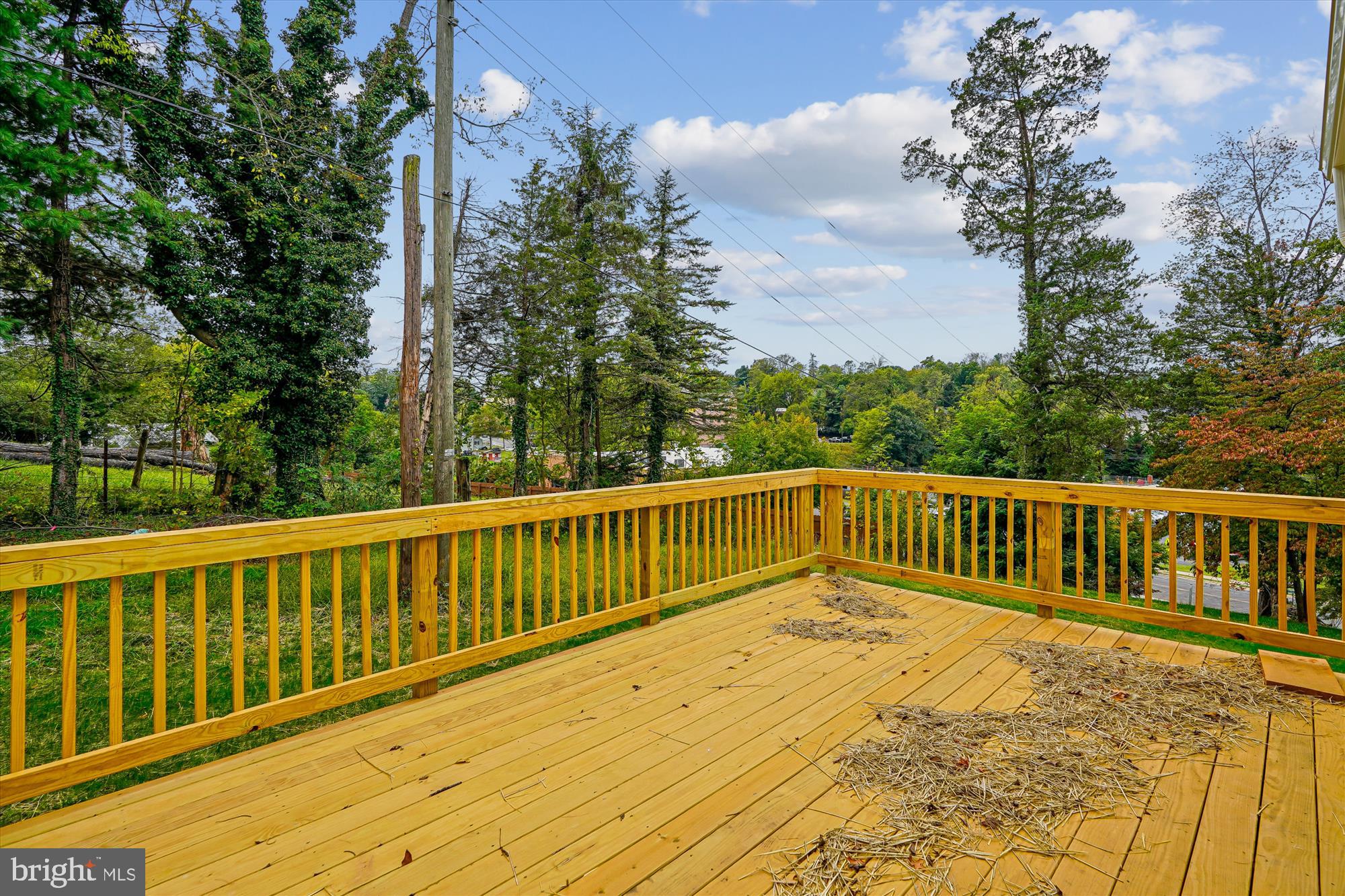 1 Eggbornsville Road Rixeyville, VA 22737 - Photo 36 of 66 a view of balcony with wooden floor and fence