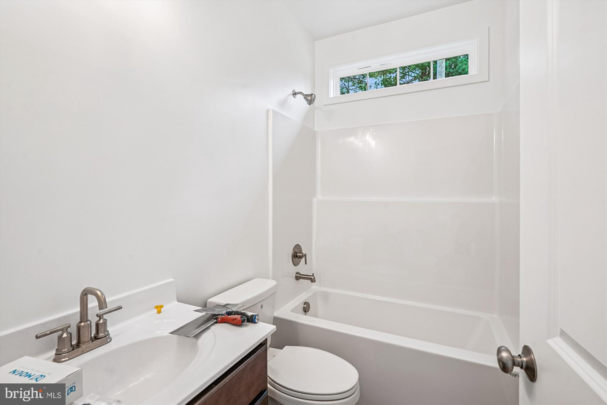 1 Eggbornsville Road Rixeyville, VA 22737 - Photo 40 of 66 a bathroom with a sink toilet and shower
