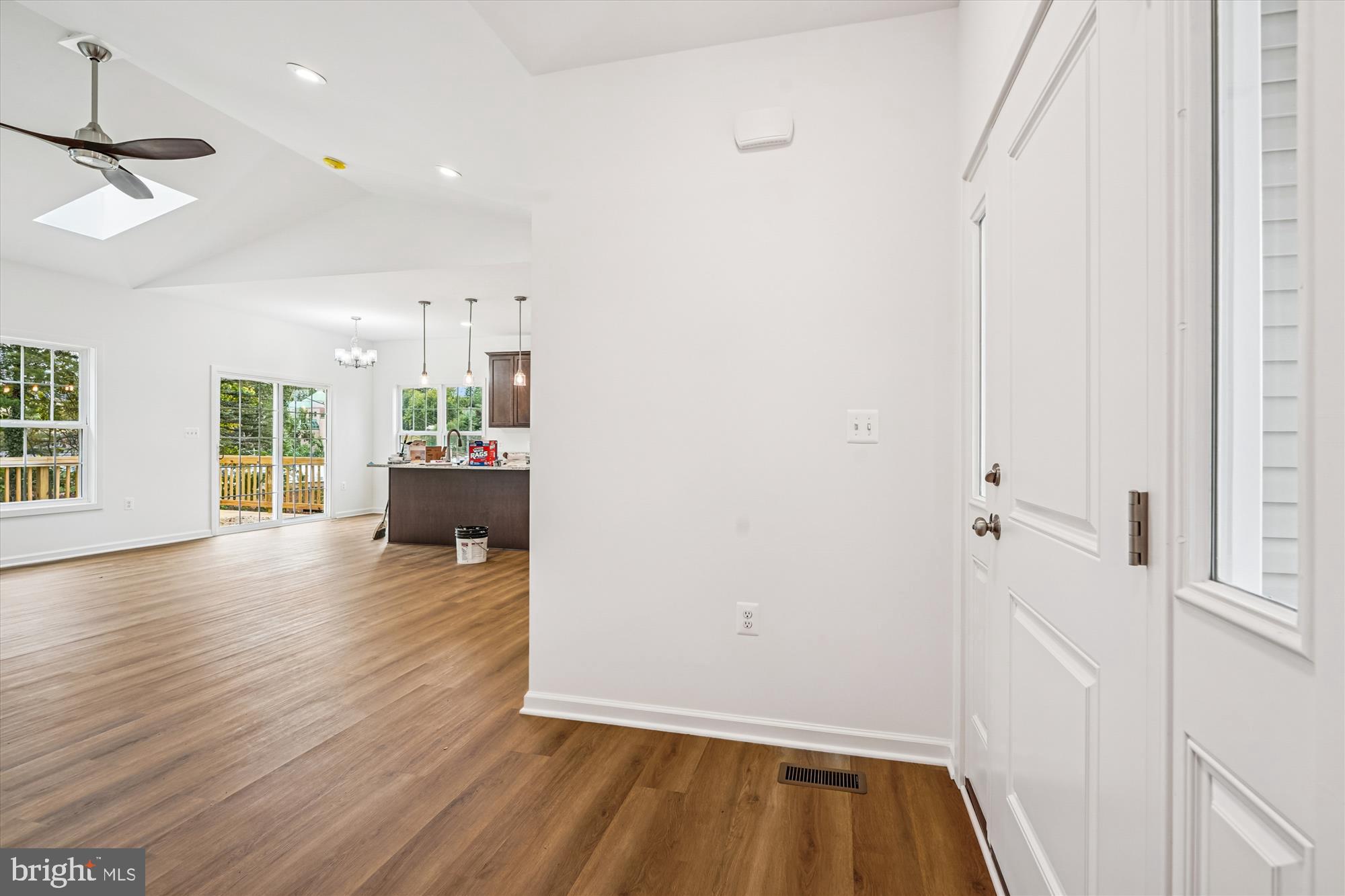 1 Eggbornsville Road Rixeyville, VA 22737 - Photo 51 of 66 an empty room with wooden floor and windows
