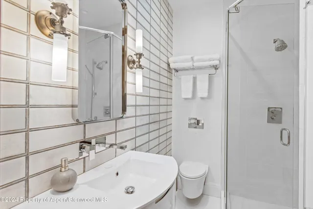 a bathroom with a sink and toilet