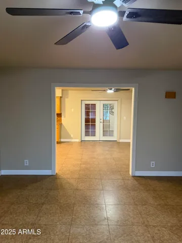 a house view with a outdoor space