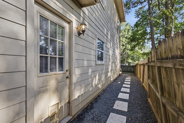 13396 Teel Road Montgomery, TX 77356 - Photo 34 of 50 a path view of a house with wooden fence