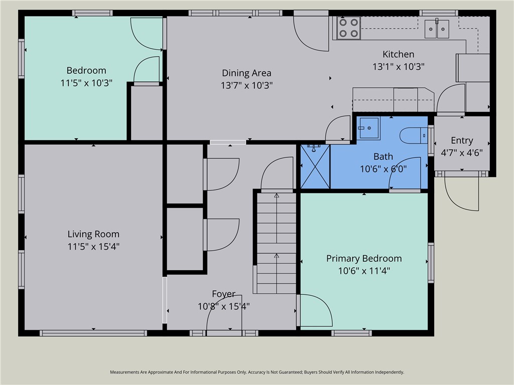 615 N Road Wheatland, NY 14546 - Photo 32 of 33 Main Level Floor Plan