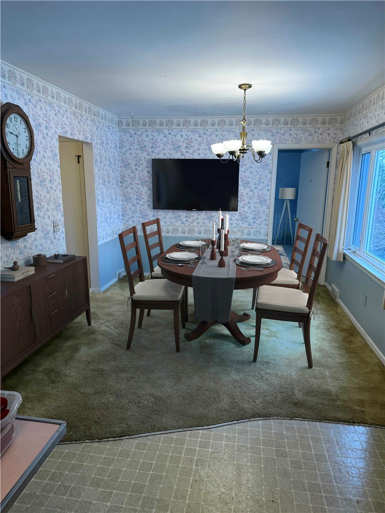 615 N Road Wheatland, NY 14546 - Photo 9 of 33 Dining Room - Virtually Staged