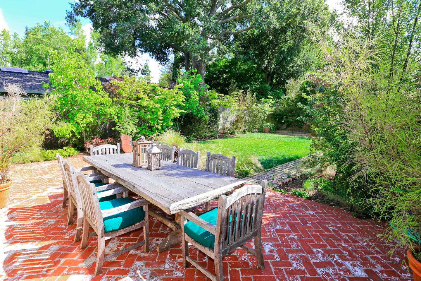 1219 Whitaker Way Menlo Park, CA 94025 - Photo 15 of 19 a view of an outdoor space with furniture