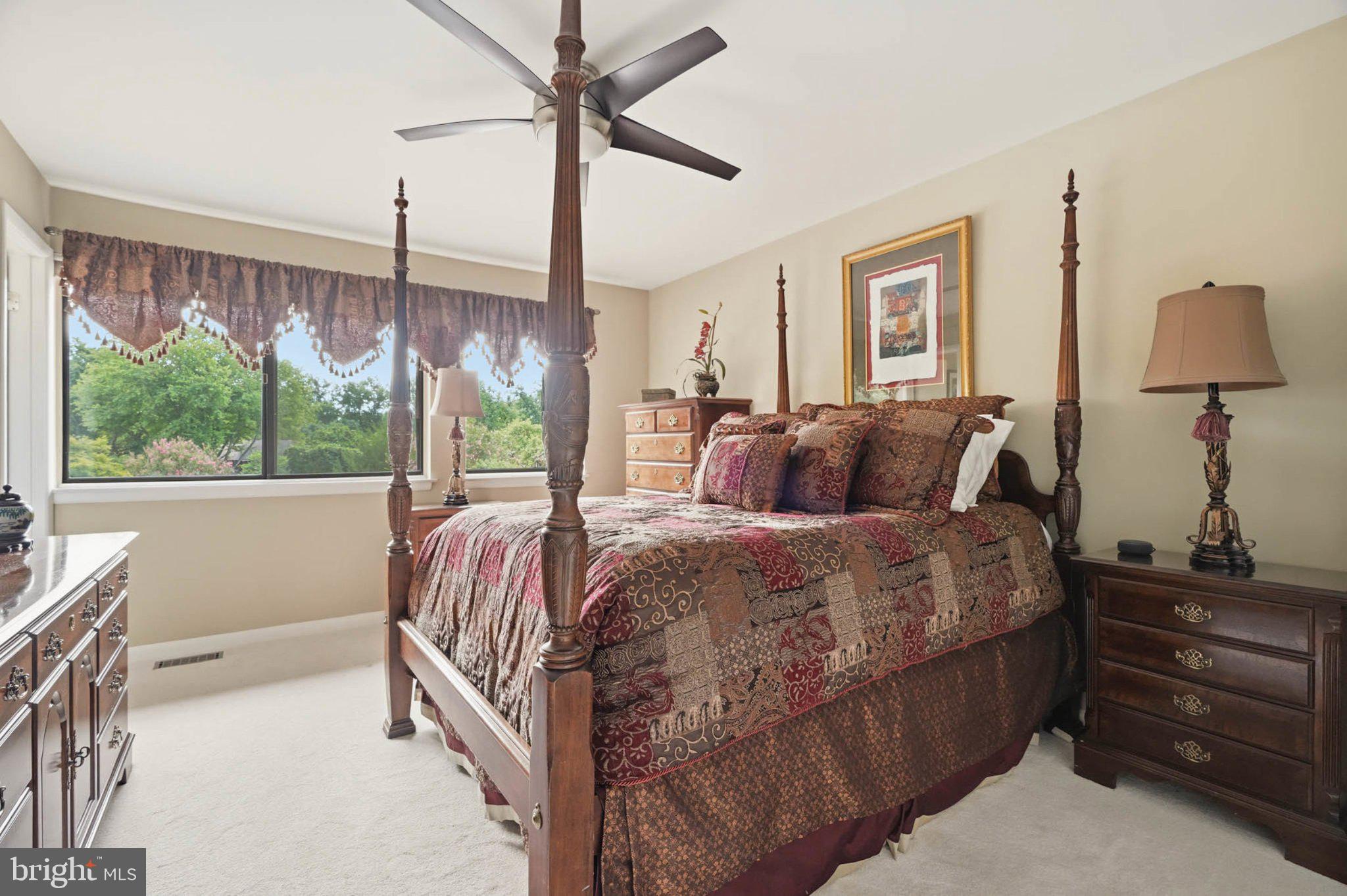 5610 Vantage Point Road Columbia, MD 21044 - Photo 18 of 28 Elegant bedroom with scenic views.