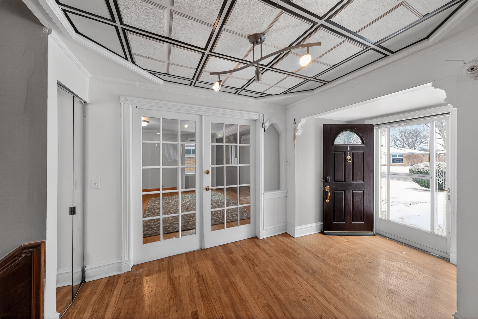7315 Arcadia Street Morton Grove, IL 60053 - Photo 13 of 15 a view of empty room with windows