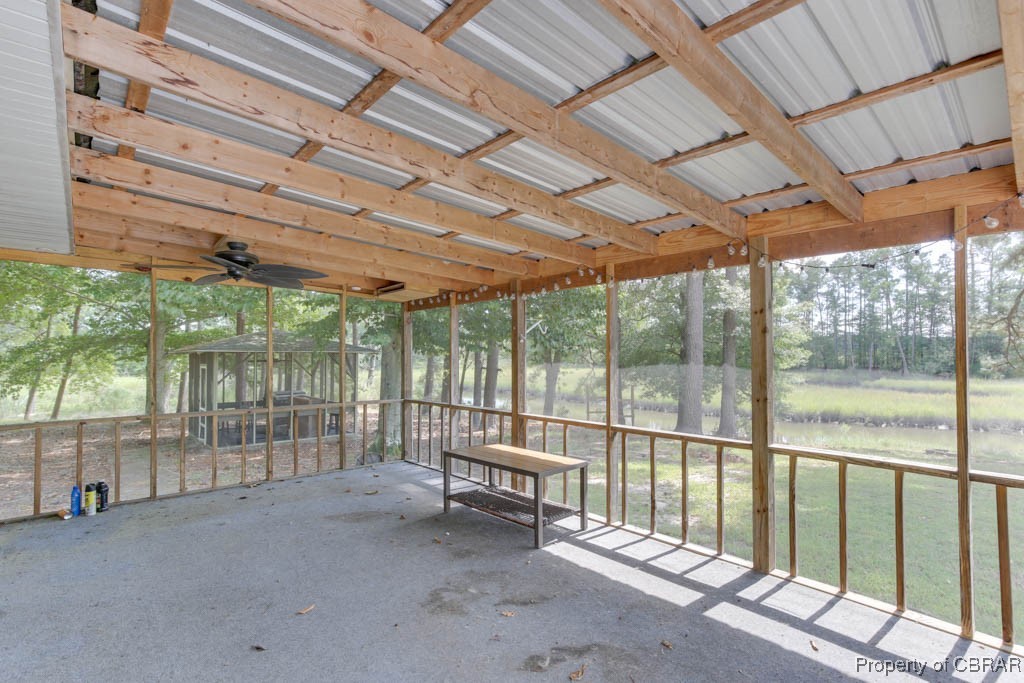 2584 Starvation Road Gloucester, VA 23061 - Photo 30 of 38 Screened porch with great water views