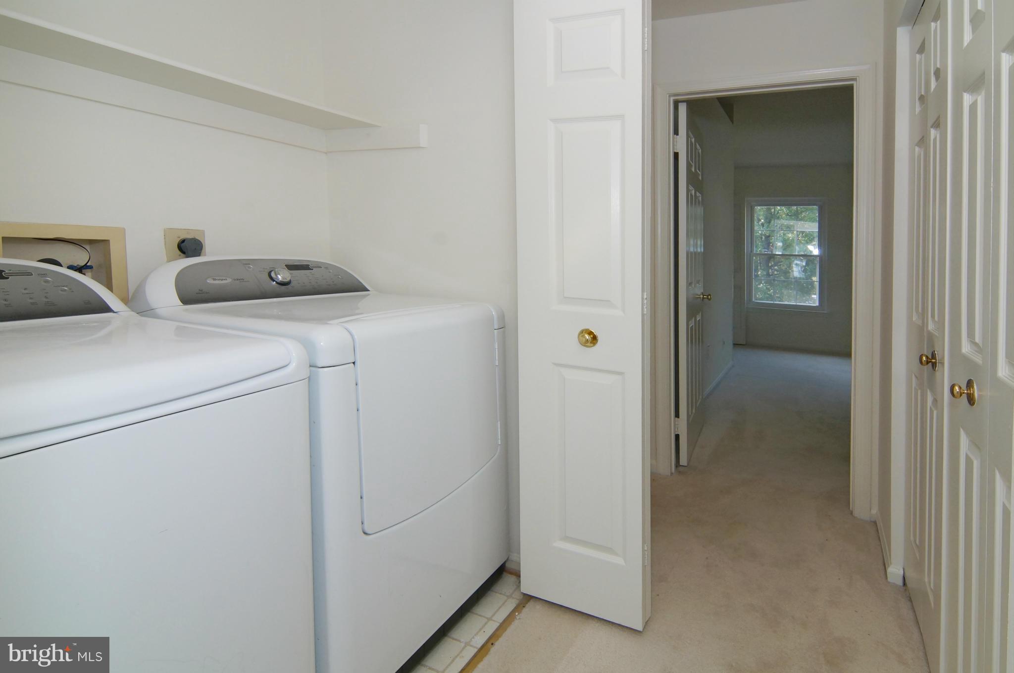 6581 Cypress Point Road Alexandria, VA 22312 - Photo 17 of 29 Upper Level Laundry