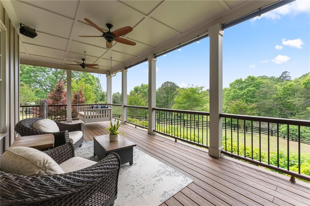 4601 North Browning Bridge Road Gainesville, GA 30506 - Photo 62 of 80 a balcony with furniture