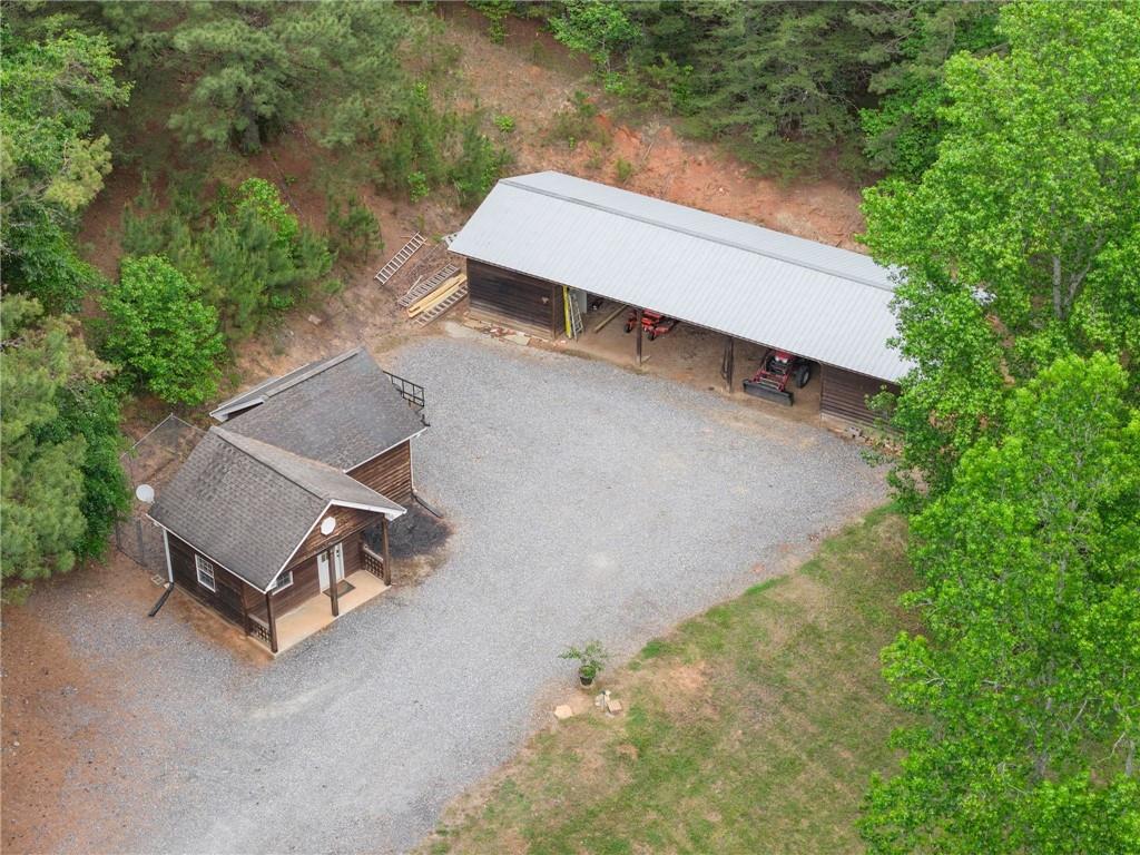 4601 North Browning Bridge Road Gainesville, GA 30506 - Photo 76 of 80 an aerial view of a yard