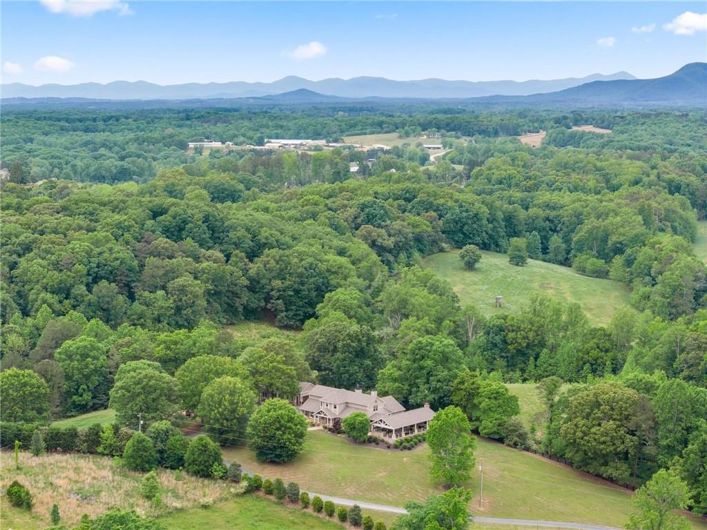 4601 North Browning Bridge Road Gainesville, GA 30506 - Photo 79 of 80 a view of a lush green hillside and houses