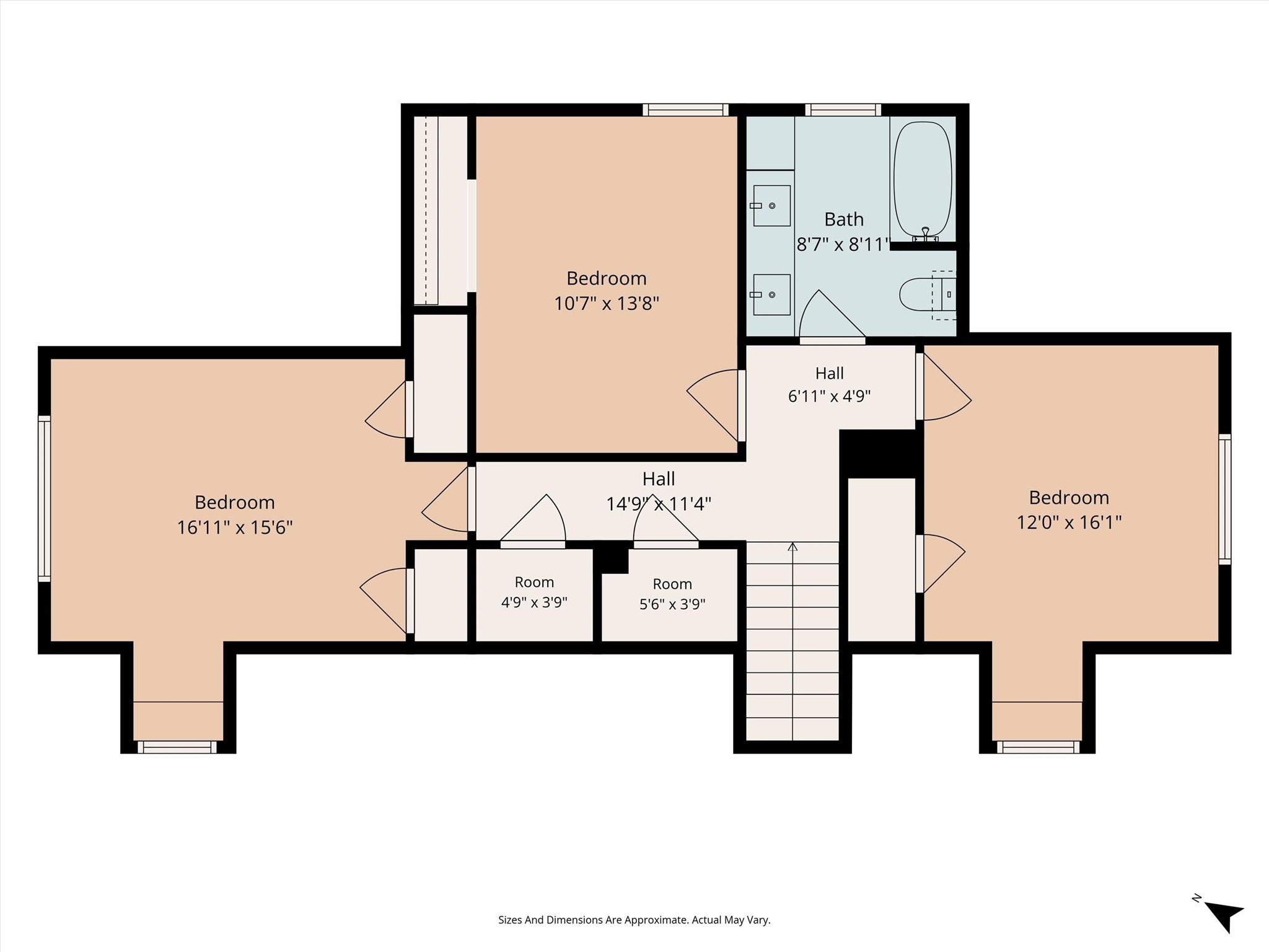 19426 Whitewood Drive Spring, TX 77373 - Photo 40 of 41 2nd Floor Floorplan
