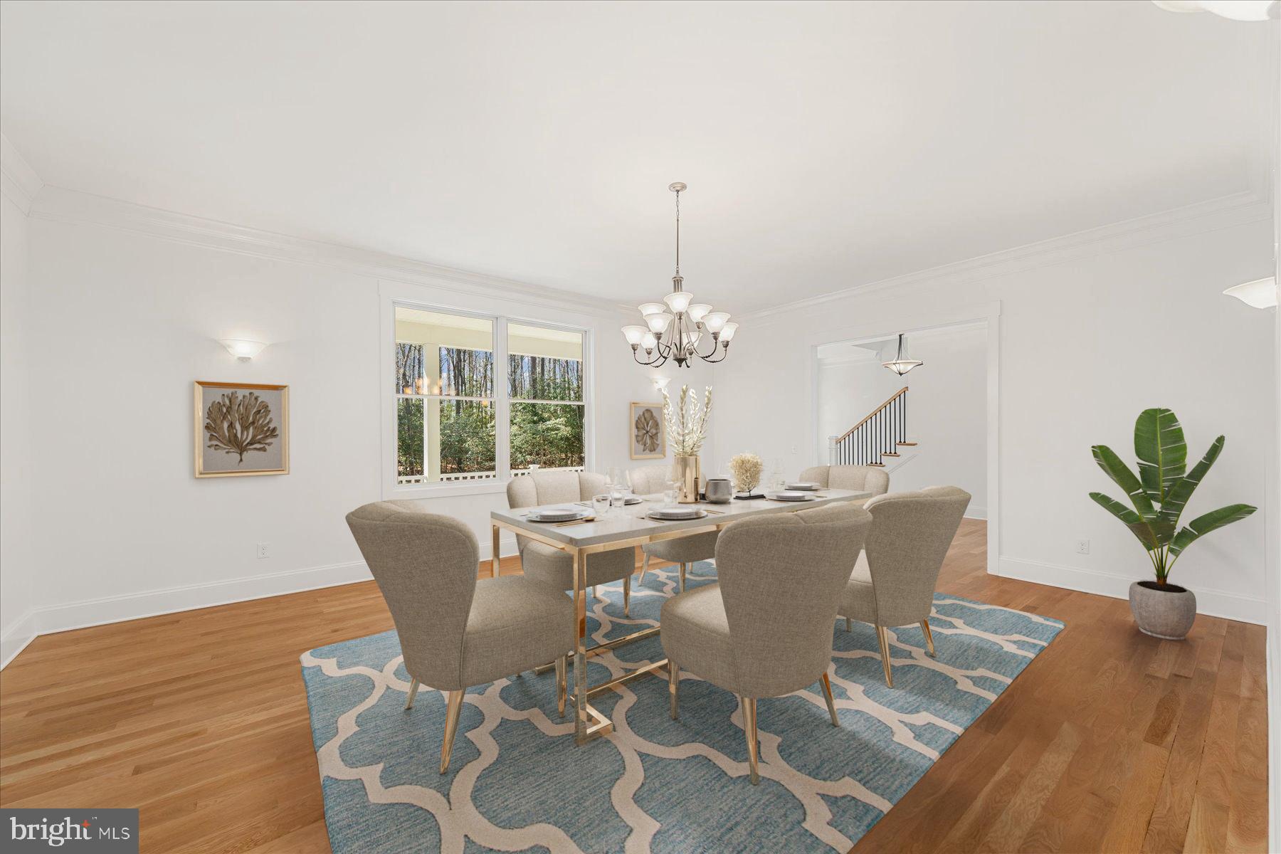 30425 Hollymount Road Harbeson, DE 19951 - Photo 30 of 98 a view of a dining room with furniture window and outside view