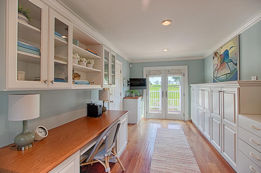 2140 Winged Foot Road Half Moon Bay, CA 94019 - Photo 16 of 52 a view of a workspace with furniture and a window