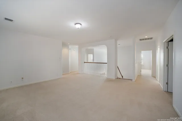 a view of empty room