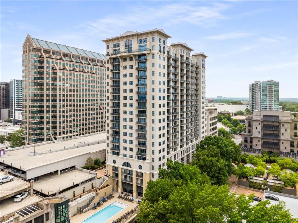 3040 Peachtree Road, Unit 1205 Atlanta, GA 30305 - Photo 43 of 43 a front view of a building