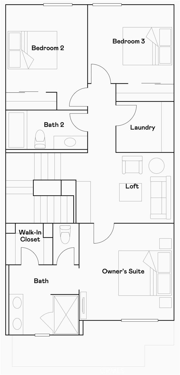 19253 Monticello Grv Way Riverside, CA 92507 - Photo 16 of 16 Residence 3 - level 2 floorplan