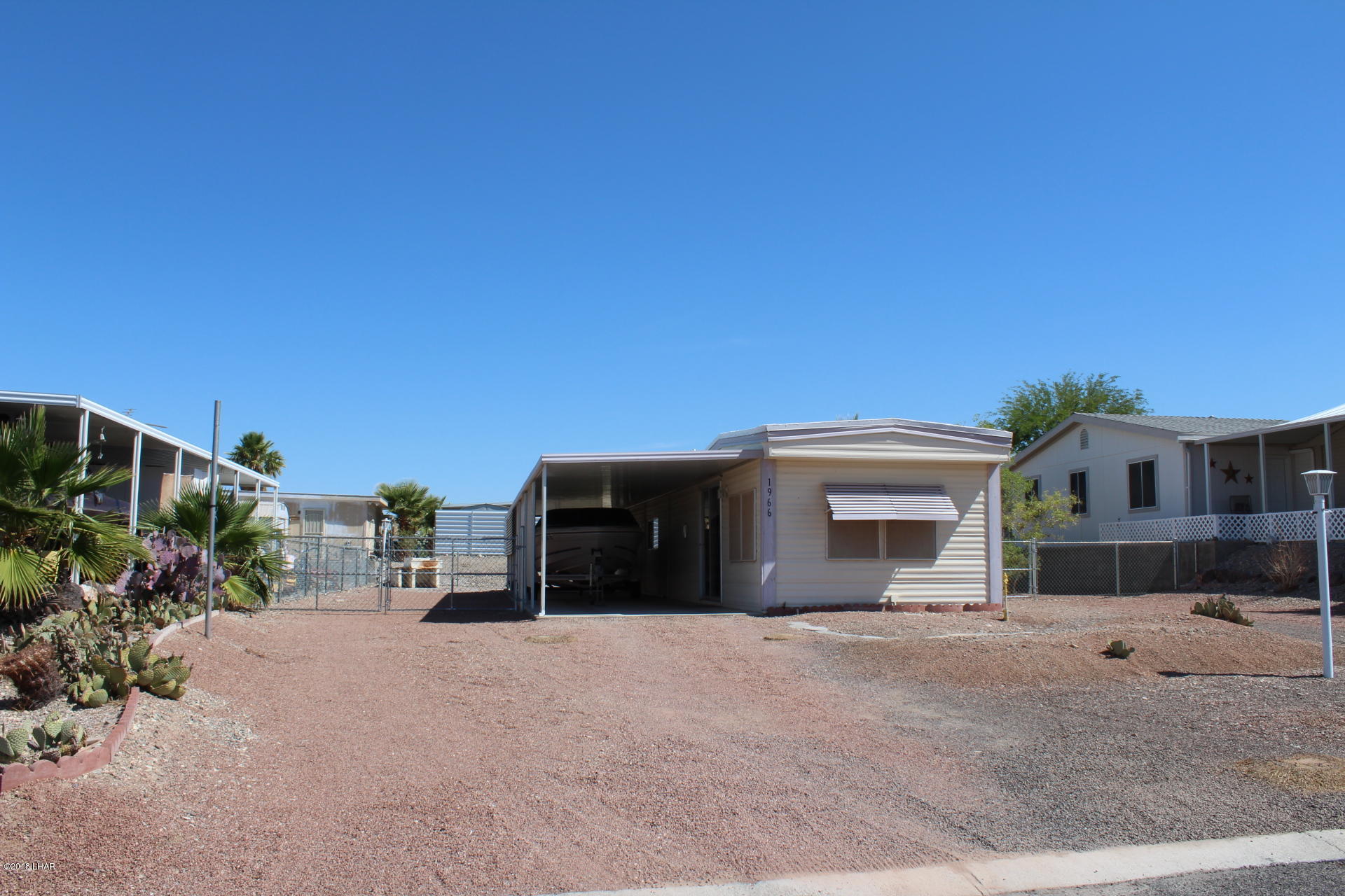1966 Bayshore Road Lake Havasu City, AZ 86404 - Photo 2 of 22 Great Gated RV Parking